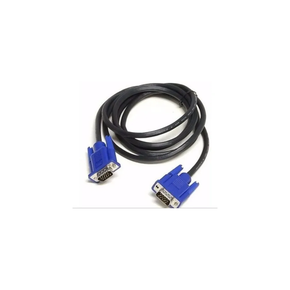 CABLE VGA MACHO A MACHO 1.5MTS 15 PINES
