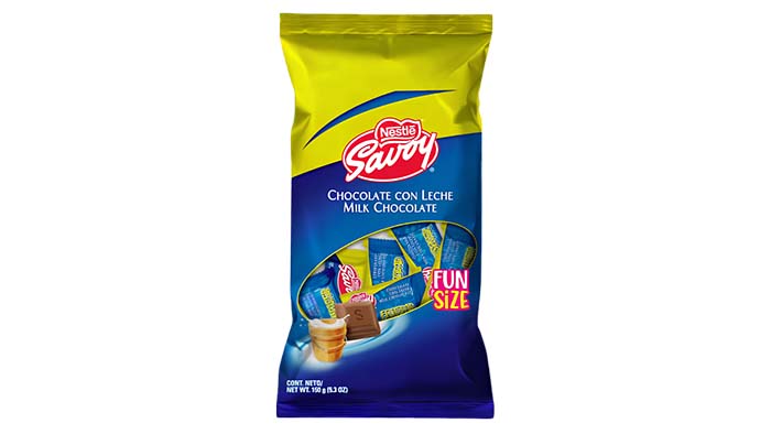 CHOC LECHE SAVOY 15G