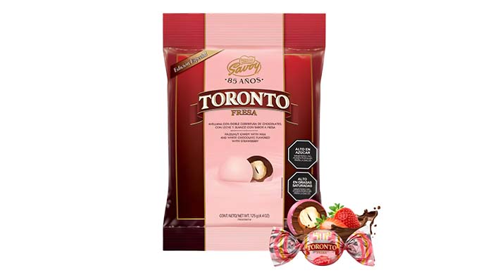 CHOC TORONTO BOLSA FRESA 125G
