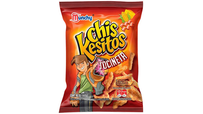 CHISKESITOS TOCINETA MUNCHY 45G12U