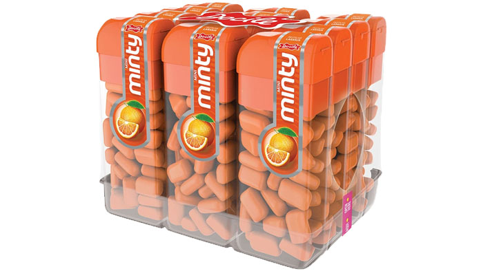 CAR MINTY TAC NARANJA 12U