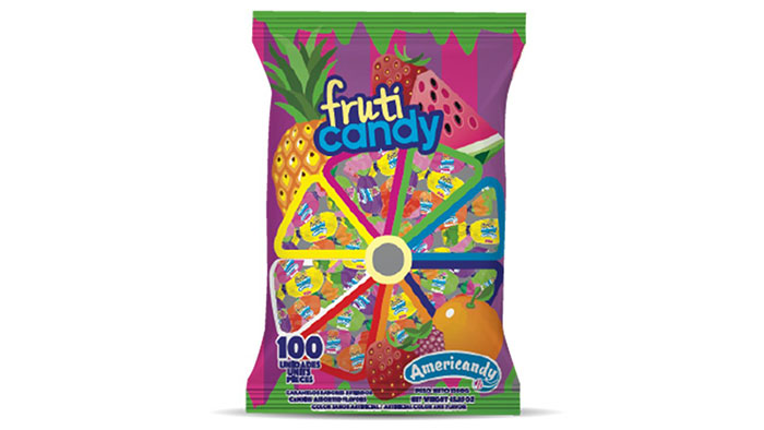 CAR FRUTI CANDY SURTIDO 100U