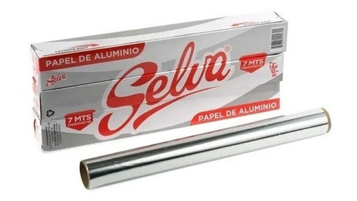 PAPEL ALUMINIO SELVA 7MT