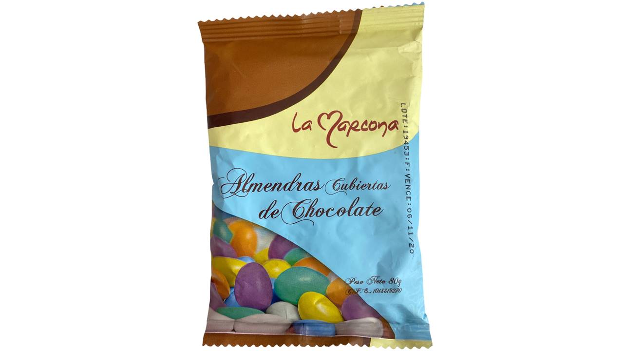 ALMENDRAS CHOCOLATE MARCONA 80G