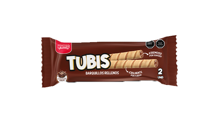 TUBIS CHOCOLATE 24U