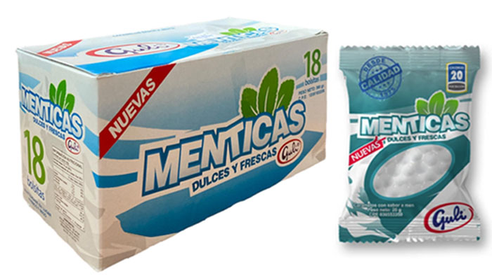 MENTICAS GULI 20G