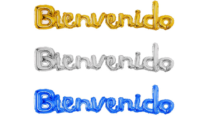 GLOBO BIENVENIDO