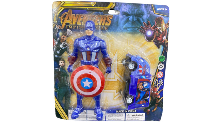 HEROE Y CARRO 08111