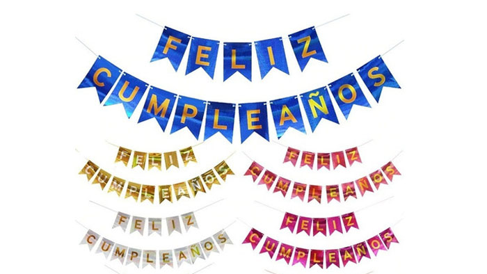 BANDERIN FELIZ CUMPLEANOS