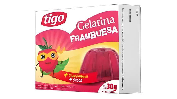 GELATINA TIGO FRAMBUESA 30G