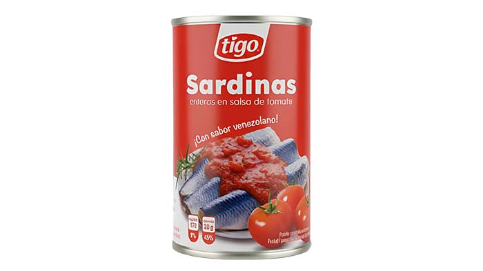 SARDINA TIGO TOMATE 170G