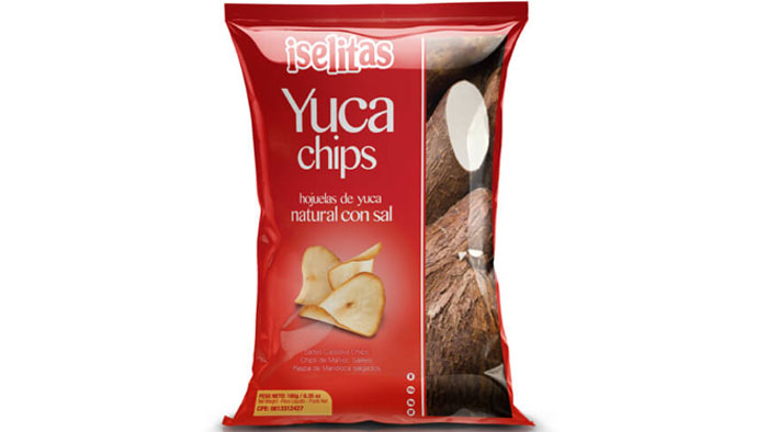 YUCA CHIPS ISELITAS SAL 70G