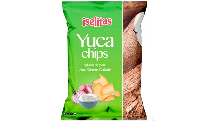 YUCA CHIPS ISELITAS CEBOLLA 70G