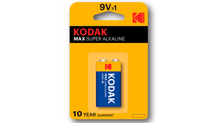 PILA KODAK ALCALINA 9V 1U