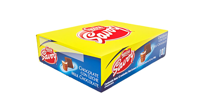 CHOC LECHE SAVOY 30G