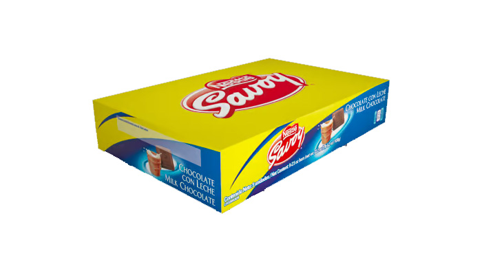 CHOC LECHE SAVOY 70G