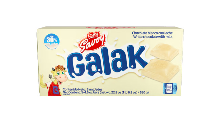 CHOC GALAK SAVOY 130G