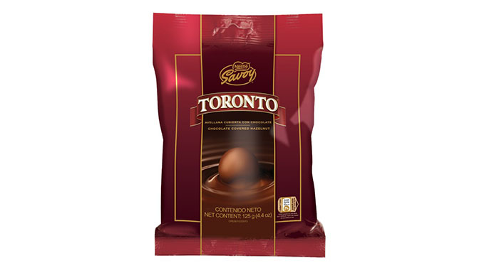 CHOC TORONTO BOLSA 125G