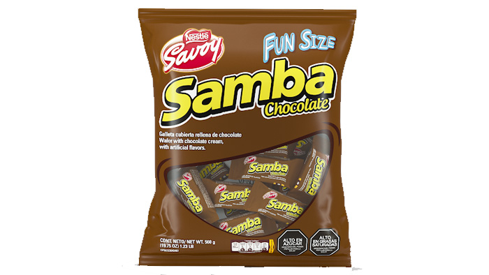 SAMBA FUN SIZE CHOCOLATE 16G