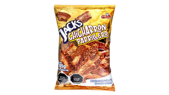 CHICHARRON JACKS PARRILLERO 85G