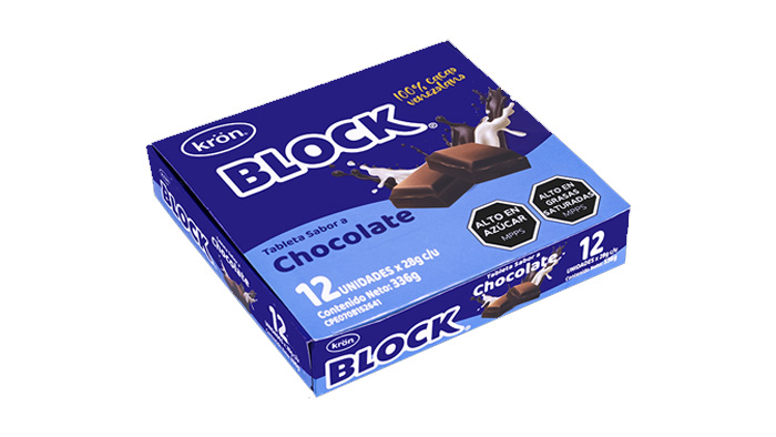 CHOC BLOCK TAB CHOCO 28G12U
