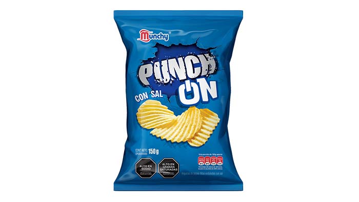 PAPAS PUNCH ON CON SAL MUNCHY 40G12U