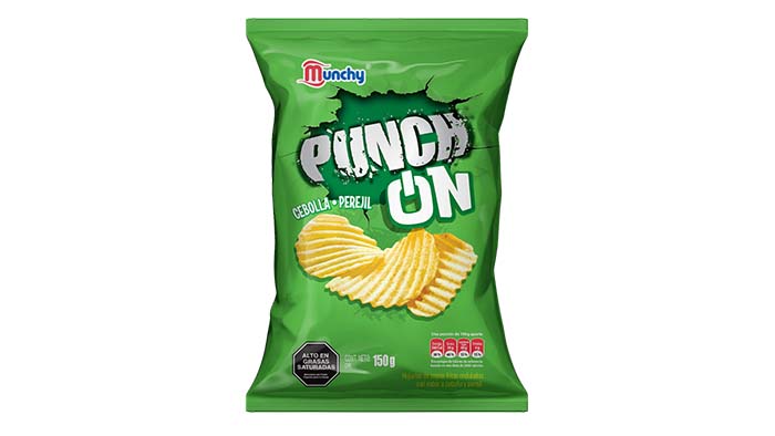 PAPAS PUNCH ON CEBOLLA MUNCHY 40G12U