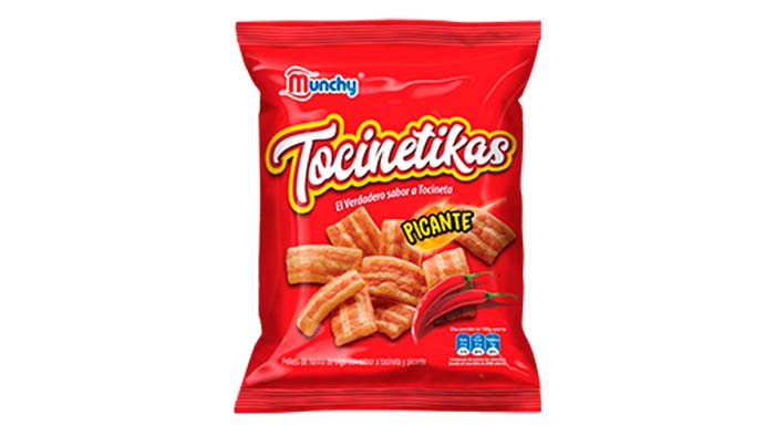 TOCINETIKAS MUNCHY PICANTE XXL 160G