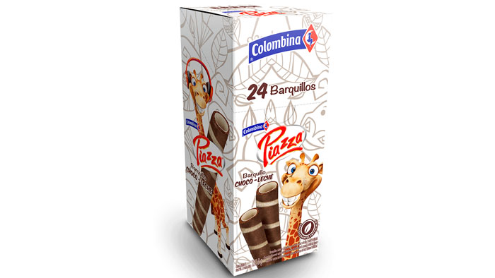 BARQUILLA PIAZZA JIRAFA CHOCO LECHE 24U