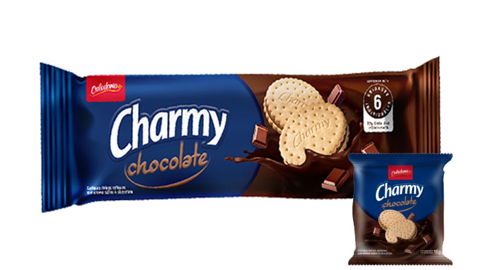 GALL CHARMY TUBO CHOCOLATE 6U