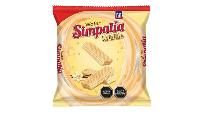 WAFER SIMPATIA VAINILLA 150G
