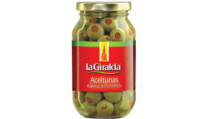 ACEITUNAS RELLENAS GIRALDA 490GR