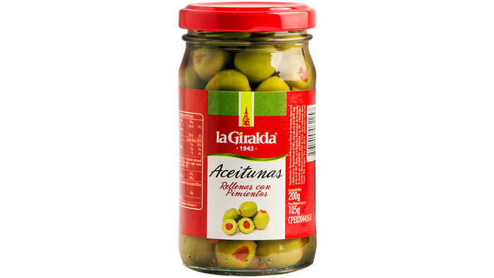 ACEITUNAS RELLENAS GIRALDA 200G