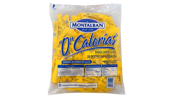 ENDULZANTE MONTALBAN 0CALORIAS 1G400U