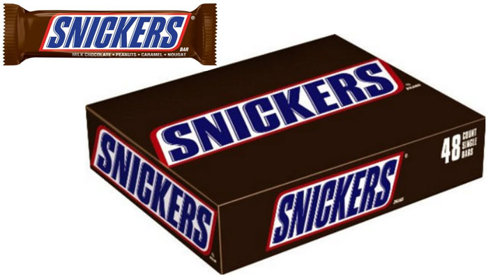 CHOC SNICKERS BARRA CHOCOLATE 52.7G