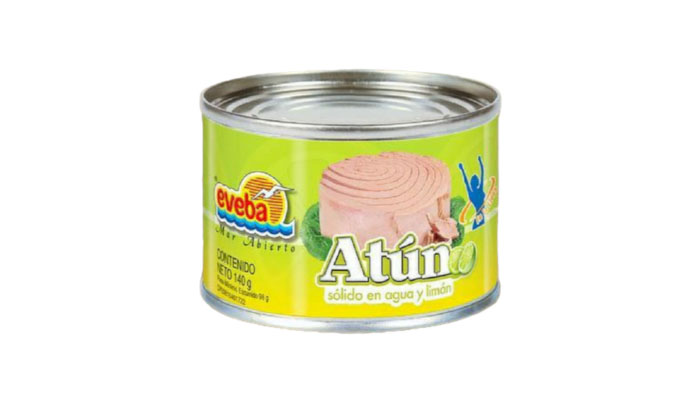 ATUN EVEBA AGUA Y LIMON 140G