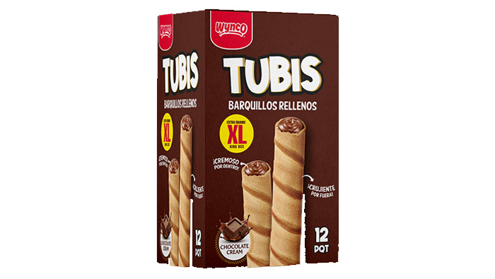 TUBIS XL CHOCOLATE 12U