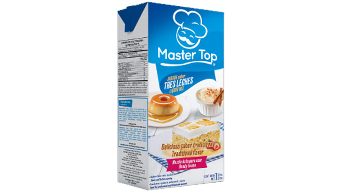 MEZCLA JARABE TRES LECHES MASTER TOP 1L