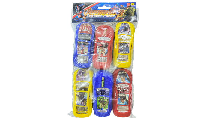 CARRITOS CARS 6U 5506C