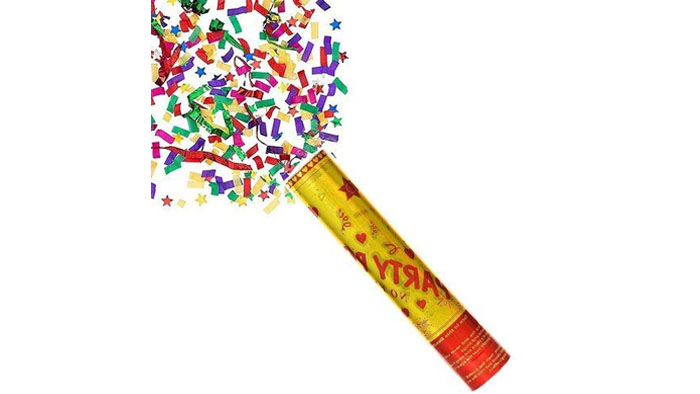 LANZA CONFETI PARTY POPPER 40