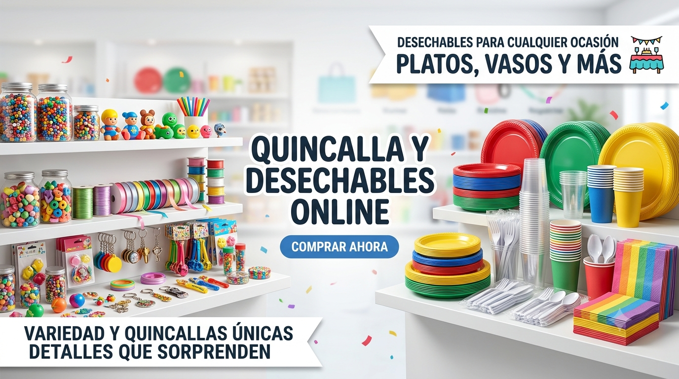 QUINCALLA Y DESECHABLES